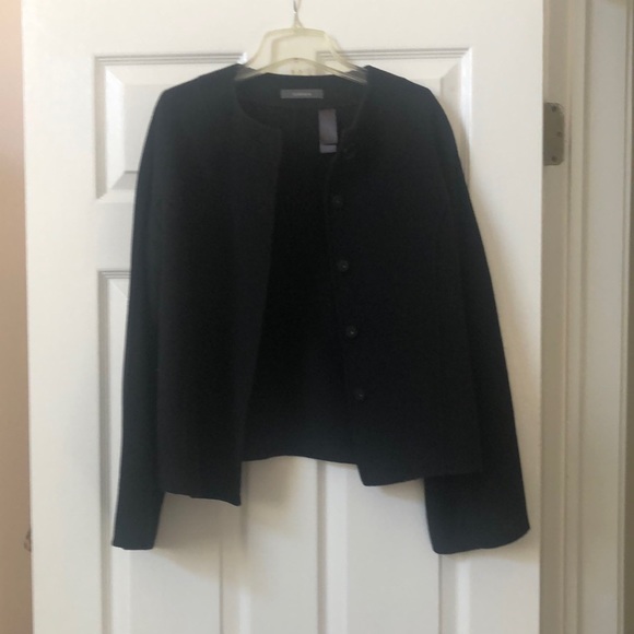 Gorgeous vintage wool Liz Claiborne suit jacket w/snaps, Mizrahi era, 75% wool. - Picture 1 of 10